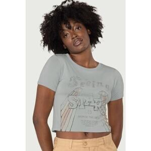 Honor The Gift Seeing Stars Baby Tee Size Small New With Tags IN YELLOW!!